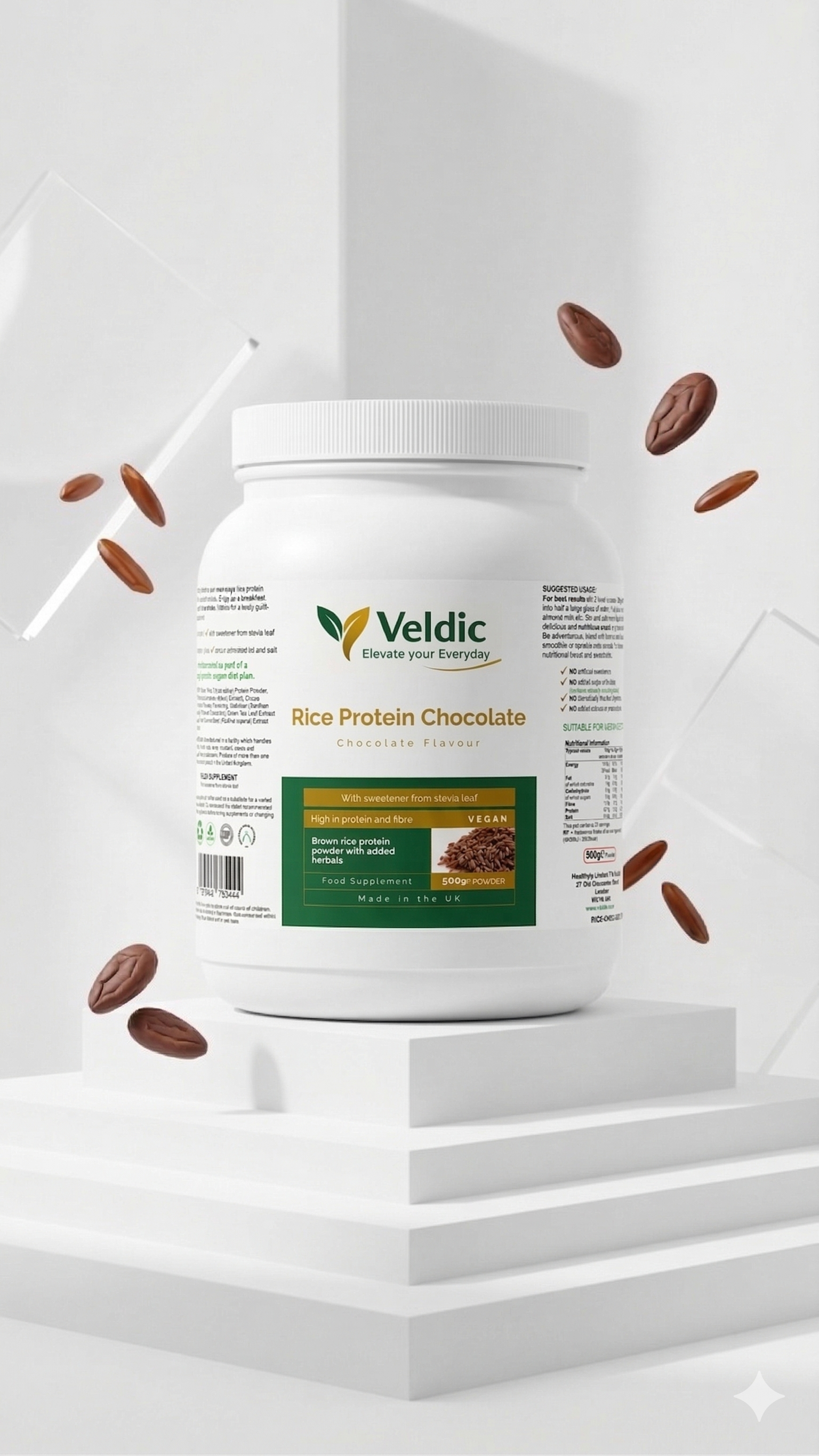 vegan protein supplement for daily nutrition
