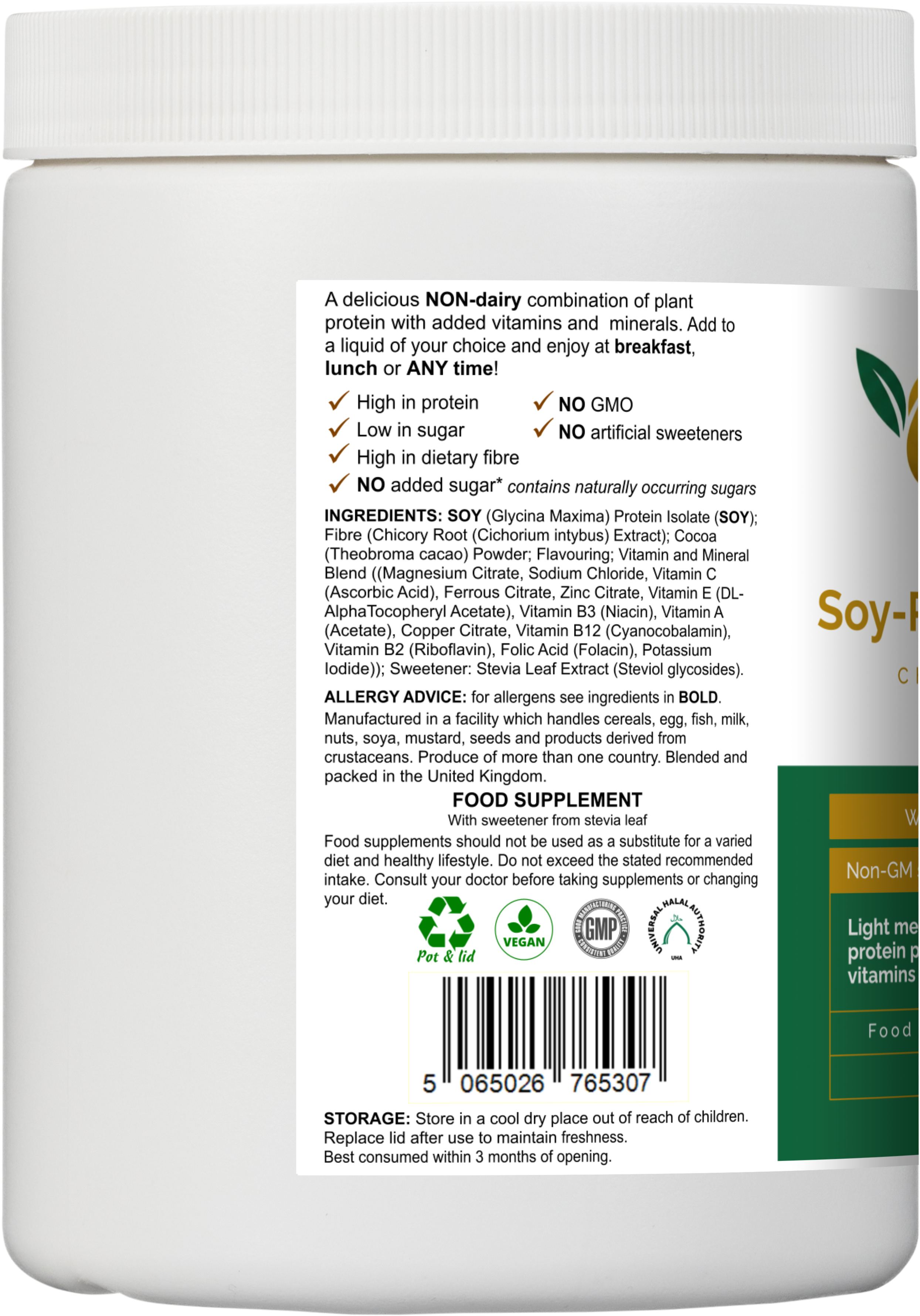 plant protein powder for muscle recovery