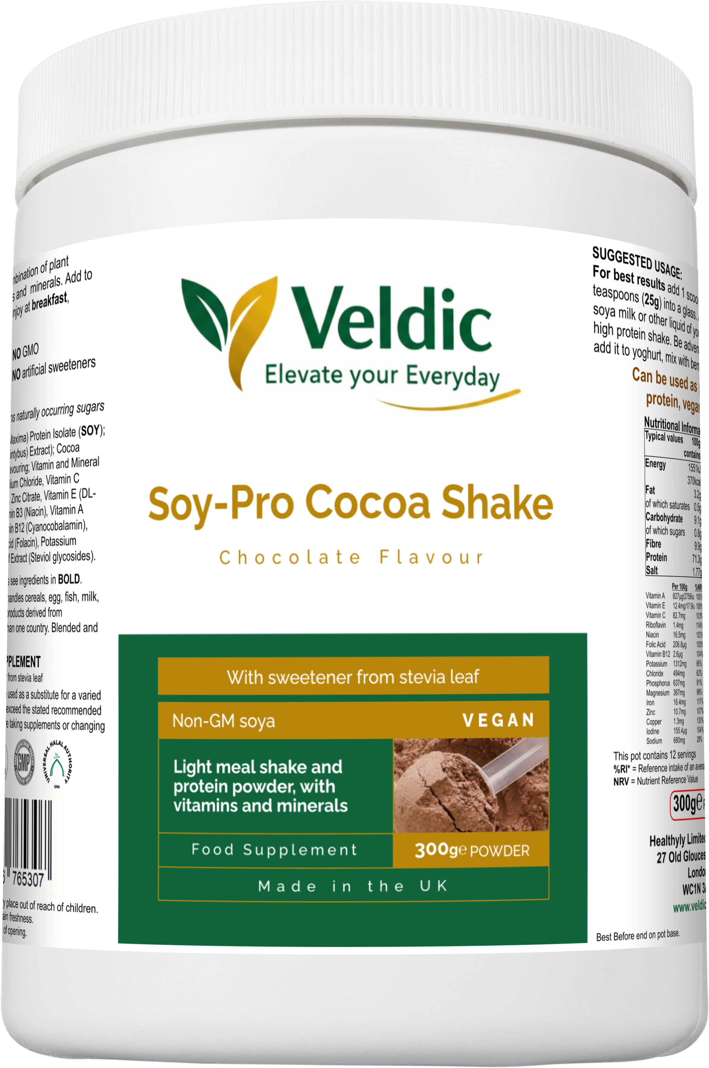 plant protein powder for daily use
