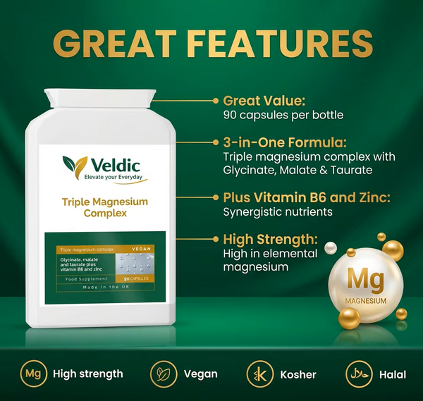 magnesium supplement for daily wellness and sleep