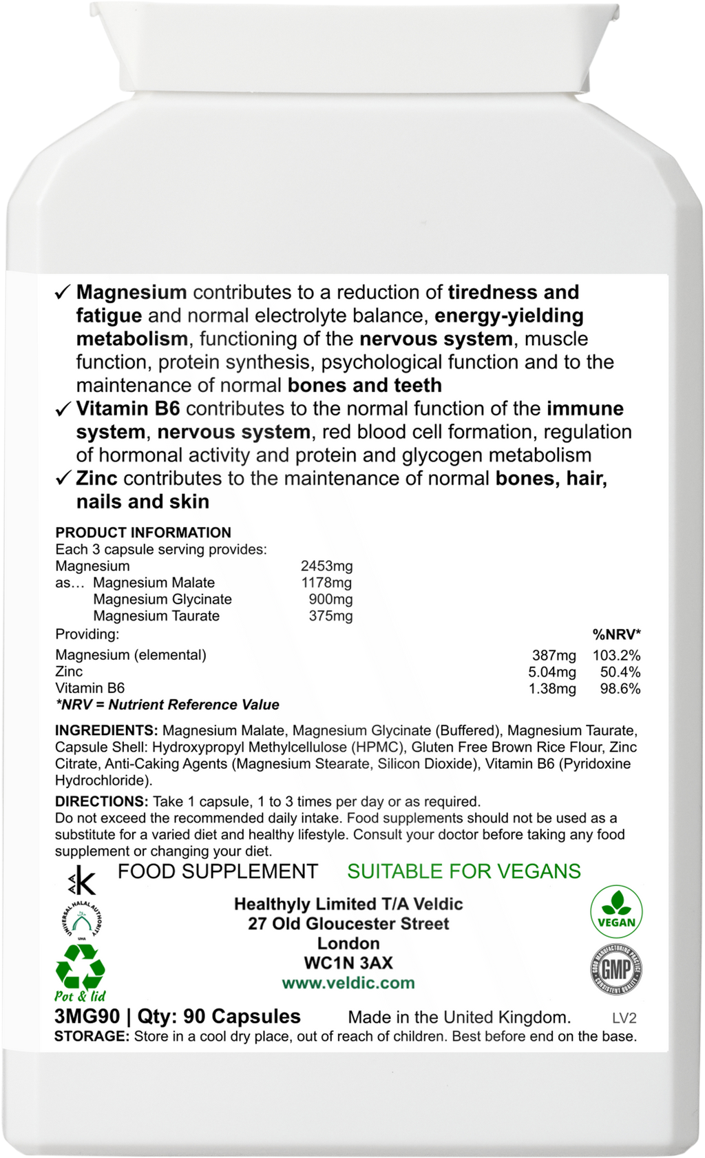 magnesium capsules for daily use