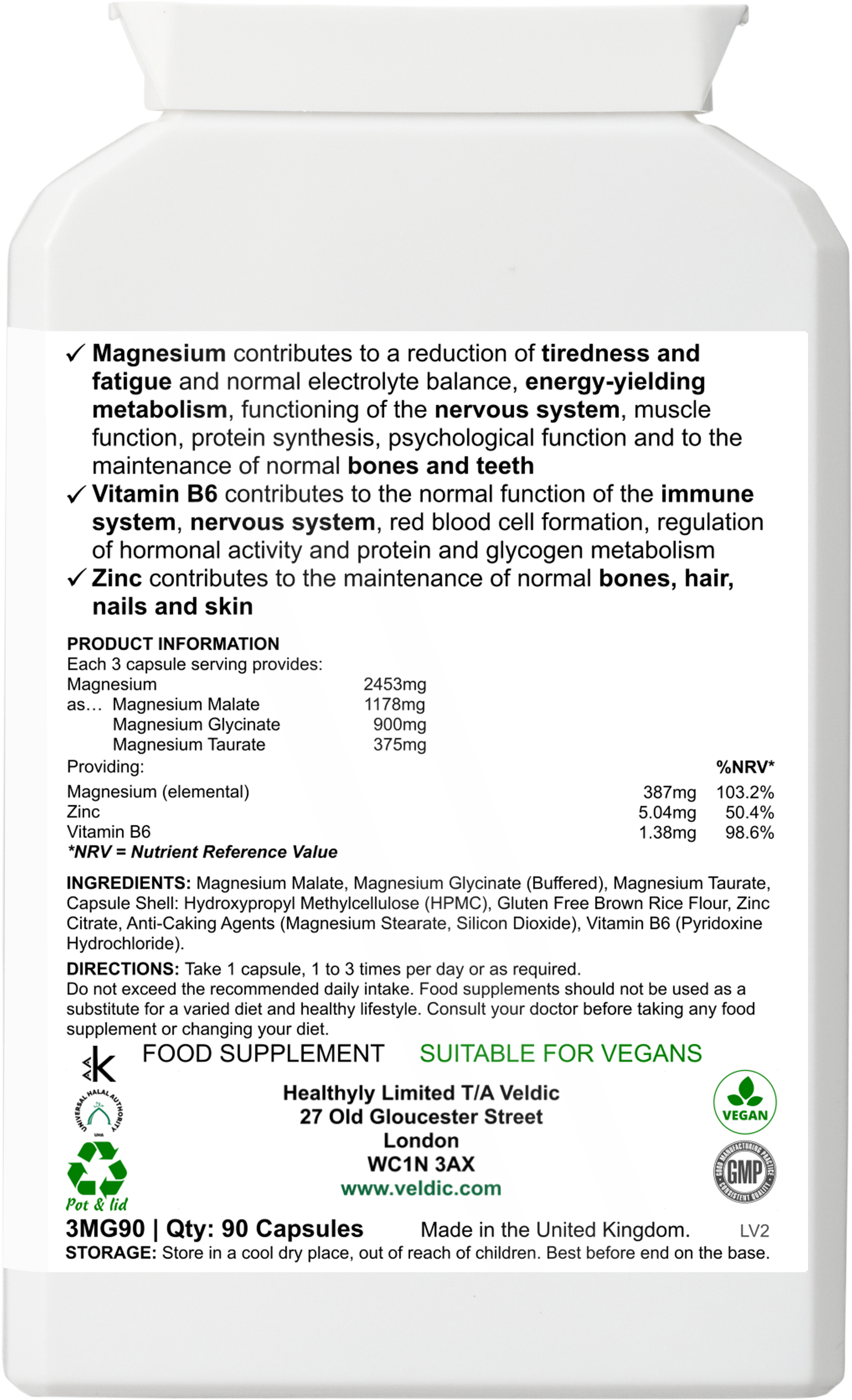 magnesium capsules for daily use