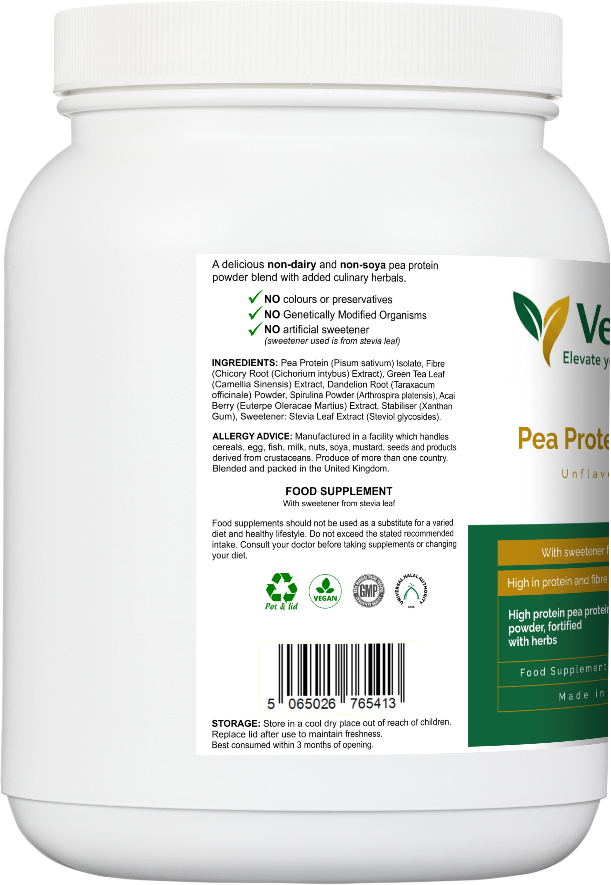 vegan protein powder for daily wellness