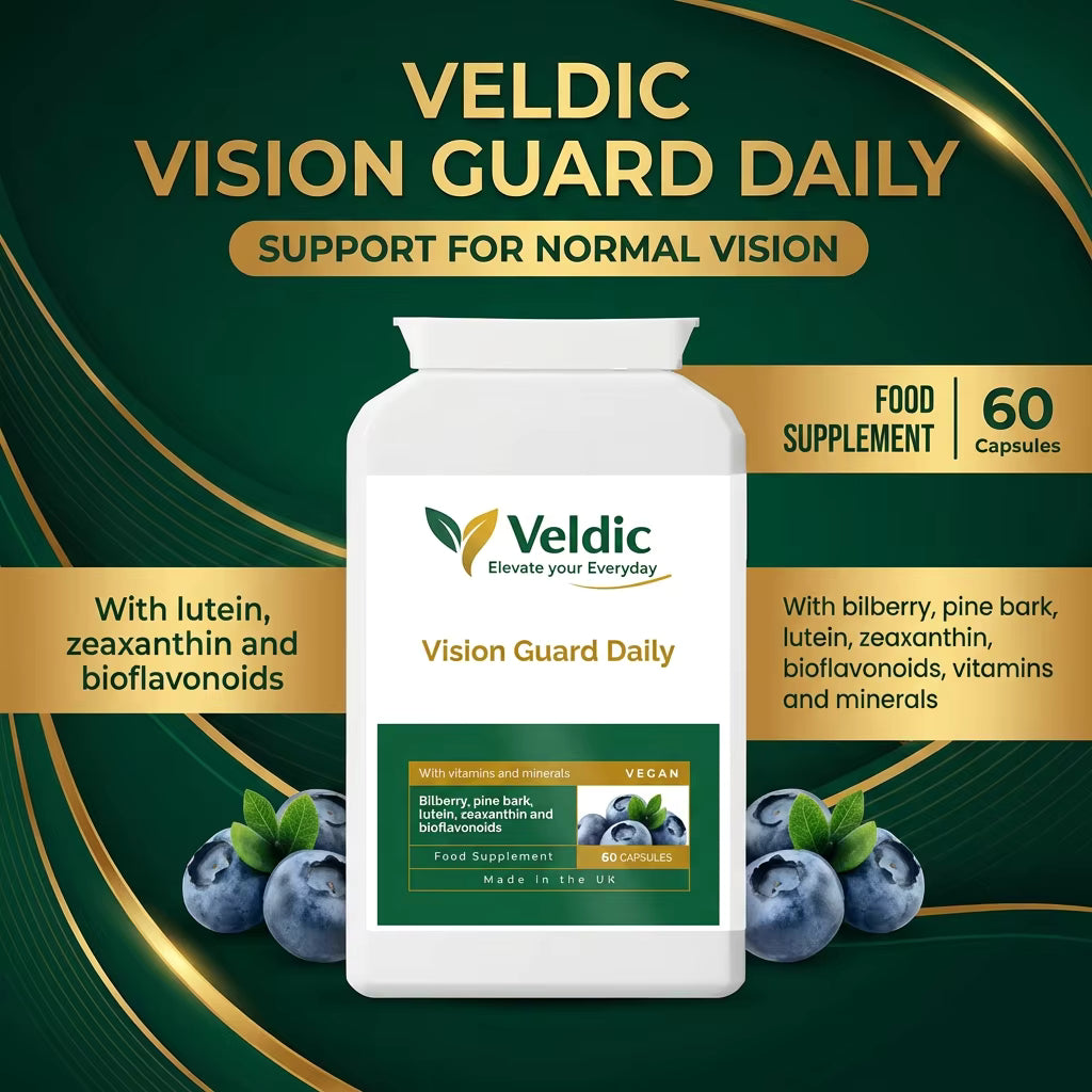veldic eye vitamin supplement for daily vision care