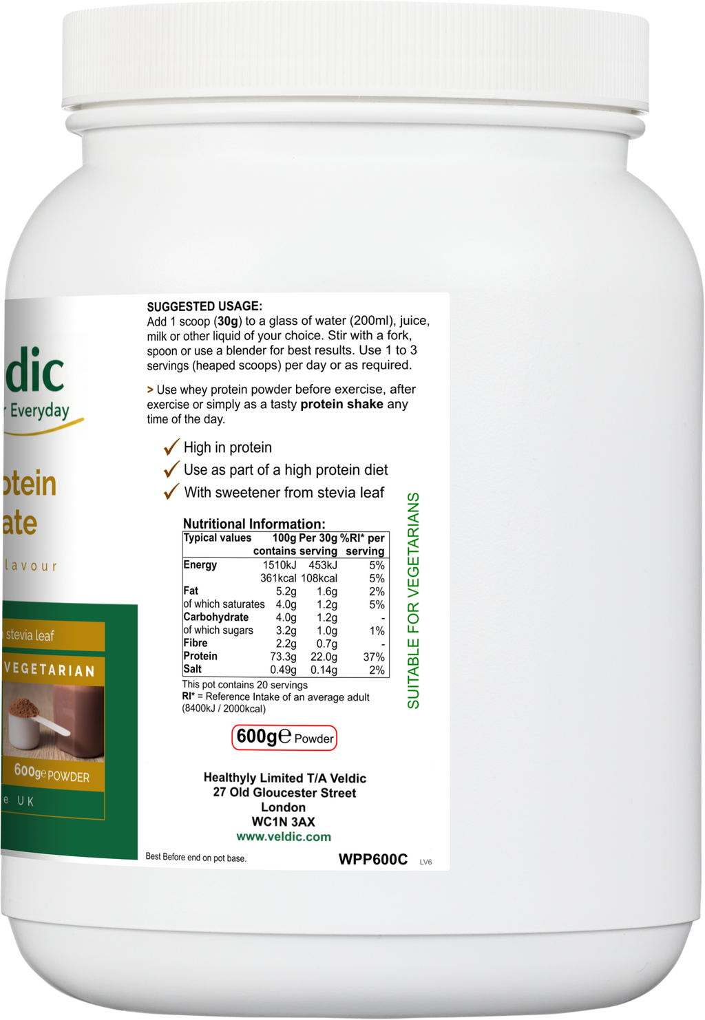 whey protein for daily nutrition and muscle support