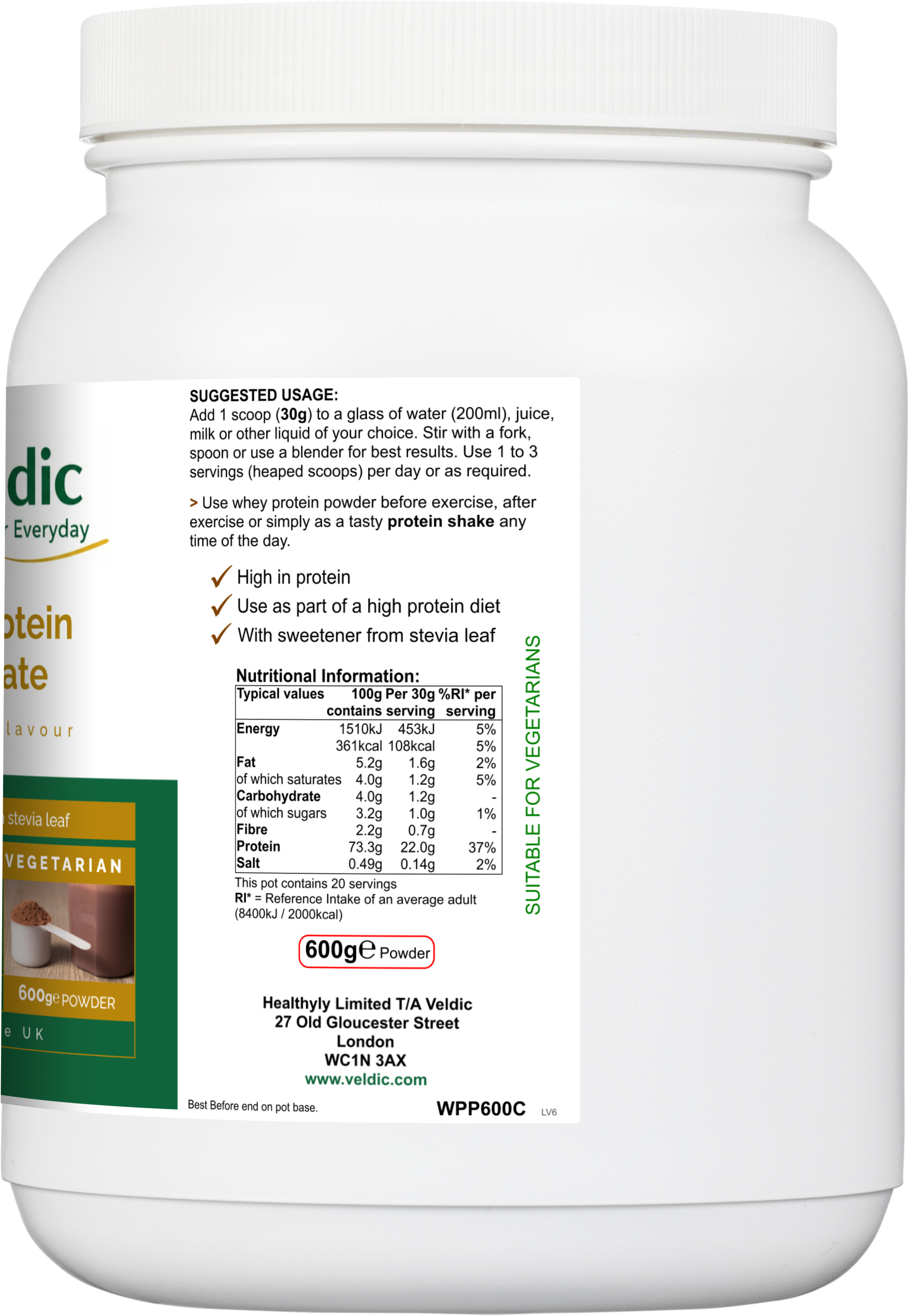 whey protein for daily nutrition and muscle support