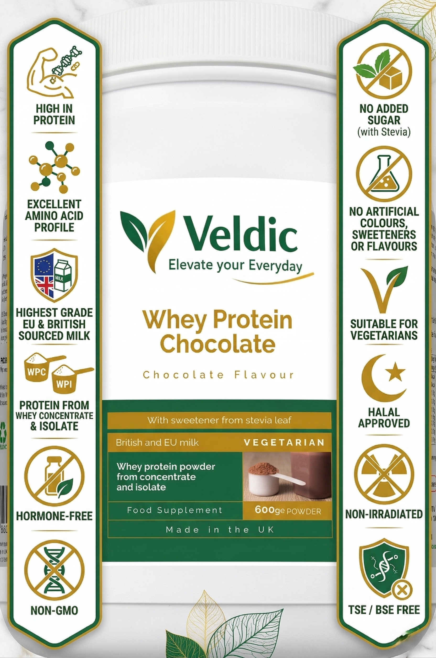 whey protein supplement for post workout recovery