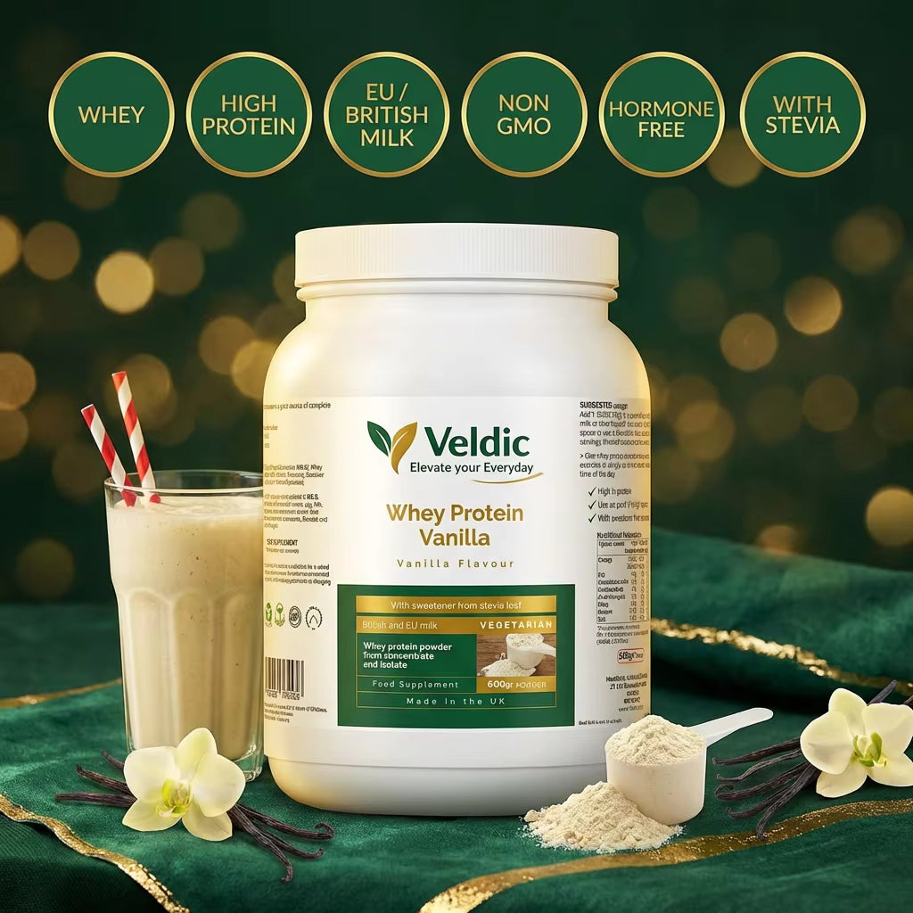 vanilla protein shake for strength and fitness